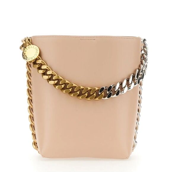 Stella McCartney Frayme Bucket Bag in Nude - Picture 1 of 10